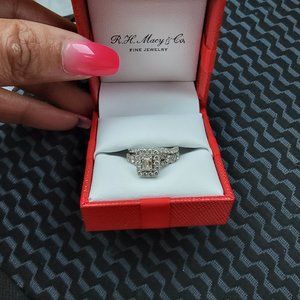 2 carat diamond bridal set